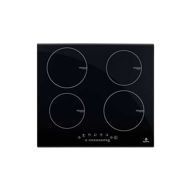 PARRILLA MAGNETICA 4 QUEMADORES 110 VOLTS 24"(60118)MARCA SUPRA